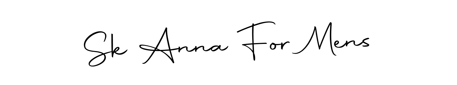 How to make Sk Anna For Mens signature? Autography-DOLnW is a professional autograph style. Create handwritten signature for Sk Anna For Mens name. Sk Anna For Mens signature style 10 images and pictures png
