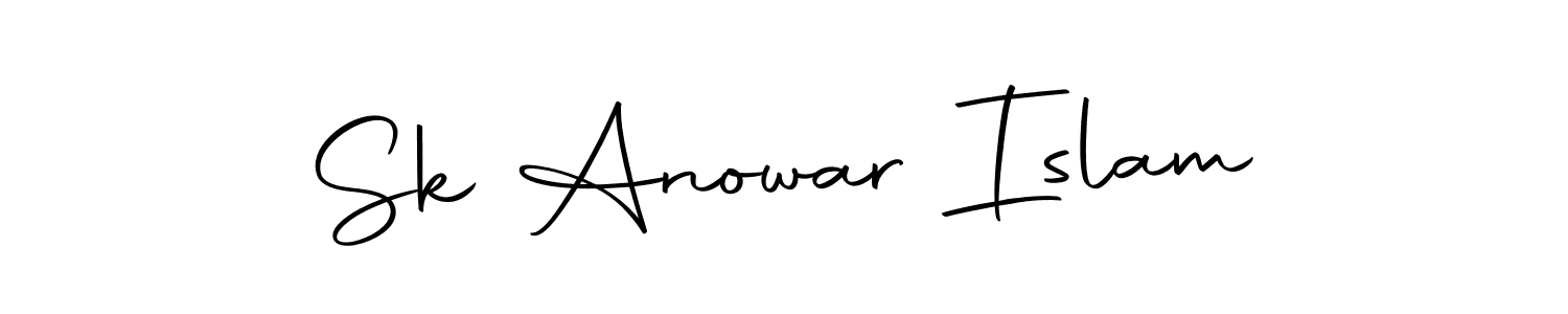 Also we have Sk Anowar Islam name is the best signature style. Create professional handwritten signature collection using Autography-DOLnW autograph style. Sk Anowar Islam signature style 10 images and pictures png