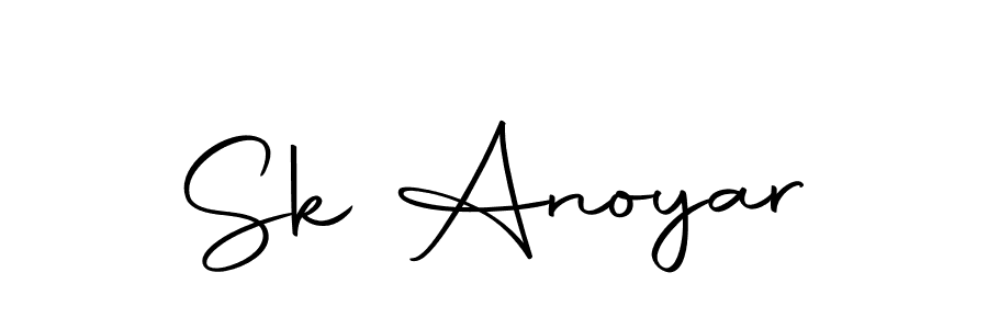 You should practise on your own different ways (Autography-DOLnW) to write your name (Sk Anoyar) in signature. don't let someone else do it for you. Sk Anoyar signature style 10 images and pictures png