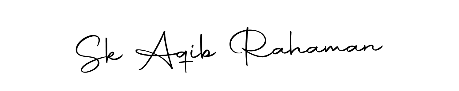 Sk Aqib Rahaman stylish signature style. Best Handwritten Sign (Autography-DOLnW) for my name. Handwritten Signature Collection Ideas for my name Sk Aqib Rahaman. Sk Aqib Rahaman signature style 10 images and pictures png