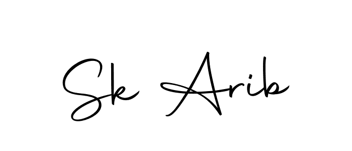 Here are the top 10 professional signature styles for the name Sk Arib. These are the best autograph styles you can use for your name. Sk Arib signature style 10 images and pictures png
