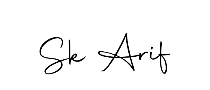 Sk Arif stylish signature style. Best Handwritten Sign (Autography-DOLnW) for my name. Handwritten Signature Collection Ideas for my name Sk Arif. Sk Arif signature style 10 images and pictures png