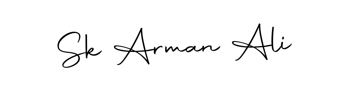 You should practise on your own different ways (Autography-DOLnW) to write your name (Sk Arman Ali) in signature. don't let someone else do it for you. Sk Arman Ali signature style 10 images and pictures png