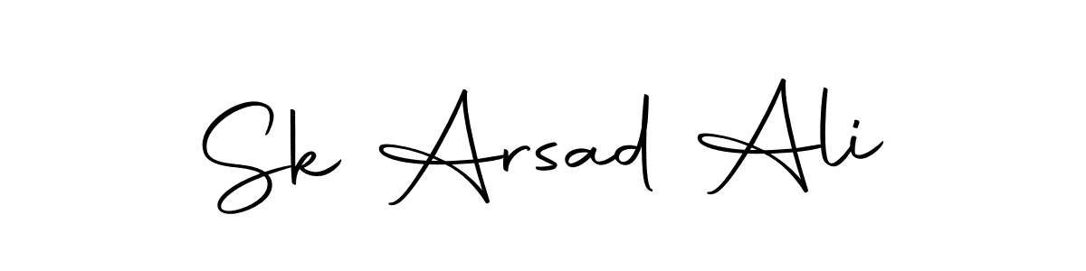 The best way (Autography-DOLnW) to make a short signature is to pick only two or three words in your name. The name Sk Arsad Ali include a total of six letters. For converting this name. Sk Arsad Ali signature style 10 images and pictures png