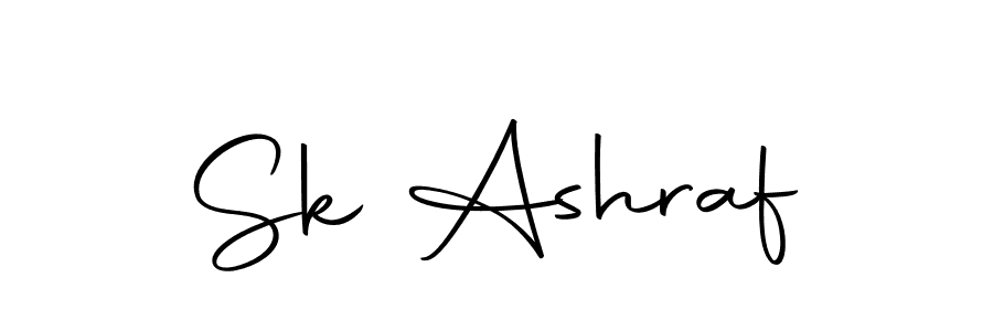 Make a beautiful signature design for name Sk Ashraf. With this signature (Autography-DOLnW) style, you can create a handwritten signature for free. Sk Ashraf signature style 10 images and pictures png