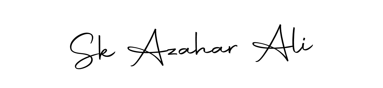 Design your own signature with our free online signature maker. With this signature software, you can create a handwritten (Autography-DOLnW) signature for name Sk Azahar Ali. Sk Azahar Ali signature style 10 images and pictures png