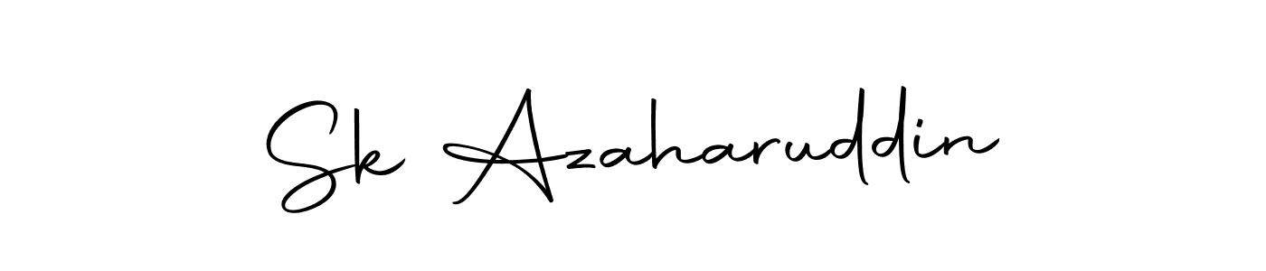 Sk Azaharuddin stylish signature style. Best Handwritten Sign (Autography-DOLnW) for my name. Handwritten Signature Collection Ideas for my name Sk Azaharuddin. Sk Azaharuddin signature style 10 images and pictures png