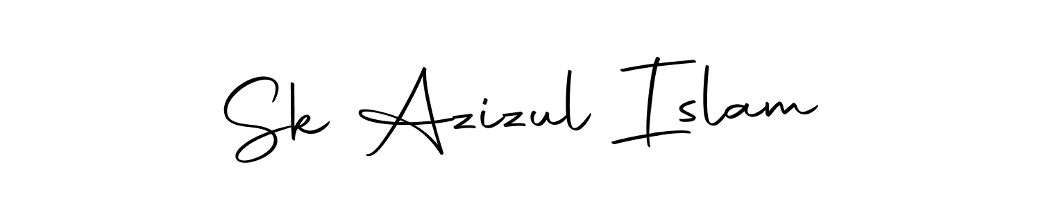 Use a signature maker to create a handwritten signature online. With this signature software, you can design (Autography-DOLnW) your own signature for name Sk Azizul Islam. Sk Azizul Islam signature style 10 images and pictures png