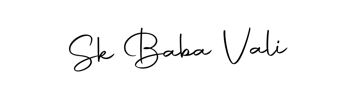 Here are the top 10 professional signature styles for the name Sk Baba Vali. These are the best autograph styles you can use for your name. Sk Baba Vali signature style 10 images and pictures png