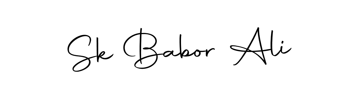 How to Draw Sk Babor Ali signature style? Autography-DOLnW is a latest design signature styles for name Sk Babor Ali. Sk Babor Ali signature style 10 images and pictures png