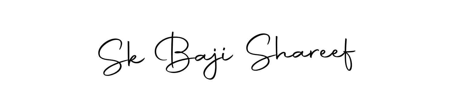 The best way (Autography-DOLnW) to make a short signature is to pick only two or three words in your name. The name Sk Baji Shareef include a total of six letters. For converting this name. Sk Baji Shareef signature style 10 images and pictures png