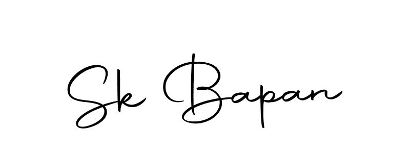 if you are searching for the best signature style for your name Sk Bapan. so please give up your signature search. here we have designed multiple signature styles  using Autography-DOLnW. Sk Bapan signature style 10 images and pictures png