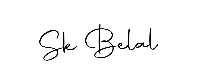 Use a signature maker to create a handwritten signature online. With this signature software, you can design (Autography-DOLnW) your own signature for name Sk Belal. Sk Belal signature style 10 images and pictures png