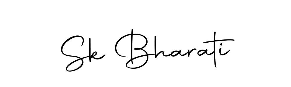Once you've used our free online signature maker to create your best signature Autography-DOLnW style, it's time to enjoy all of the benefits that Sk Bharati name signing documents. Sk Bharati signature style 10 images and pictures png