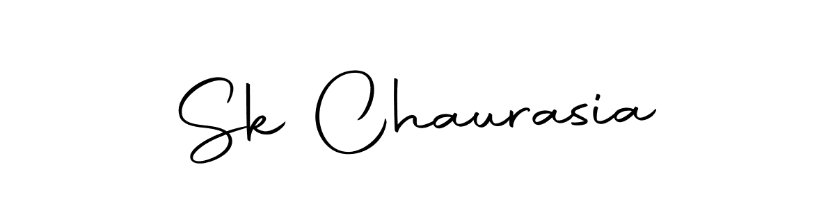 Design your own signature with our free online signature maker. With this signature software, you can create a handwritten (Autography-DOLnW) signature for name Sk Chaurasia. Sk Chaurasia signature style 10 images and pictures png