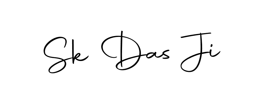 Design your own signature with our free online signature maker. With this signature software, you can create a handwritten (Autography-DOLnW) signature for name Sk Das Ji. Sk Das Ji signature style 10 images and pictures png