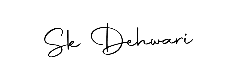 How to make Sk Dehwari signature? Autography-DOLnW is a professional autograph style. Create handwritten signature for Sk Dehwari name. Sk Dehwari signature style 10 images and pictures png