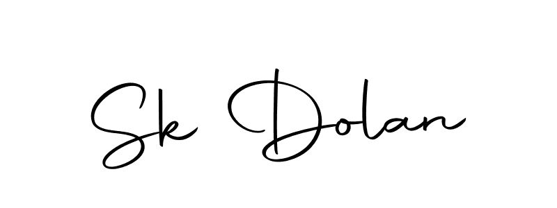 Design your own signature with our free online signature maker. With this signature software, you can create a handwritten (Autography-DOLnW) signature for name Sk Dolan. Sk Dolan signature style 10 images and pictures png