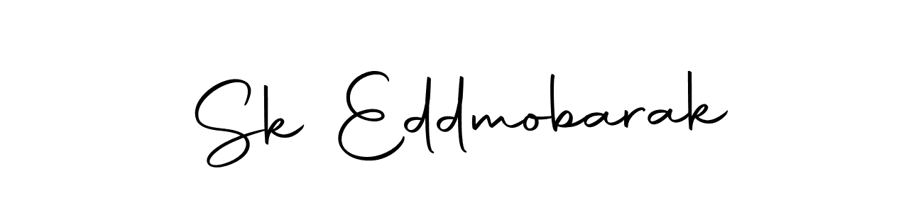 Create a beautiful signature design for name Sk Eddmobarak. With this signature (Autography-DOLnW) fonts, you can make a handwritten signature for free. Sk Eddmobarak signature style 10 images and pictures png