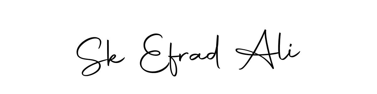 Make a beautiful signature design for name Sk Efrad Ali. Use this online signature maker to create a handwritten signature for free. Sk Efrad Ali signature style 10 images and pictures png