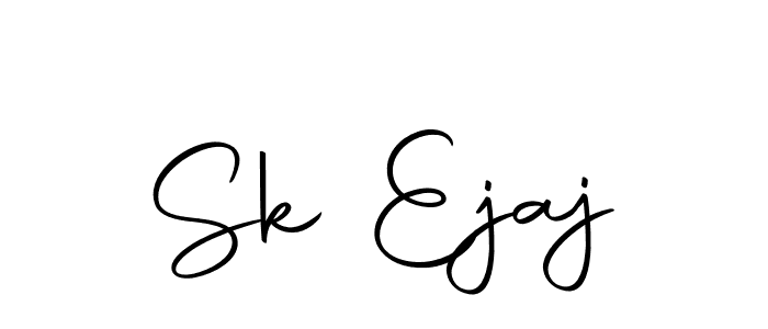 Sk Ejaj stylish signature style. Best Handwritten Sign (Autography-DOLnW) for my name. Handwritten Signature Collection Ideas for my name Sk Ejaj. Sk Ejaj signature style 10 images and pictures png