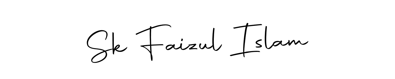 Create a beautiful signature design for name Sk Faizul Islam. With this signature (Autography-DOLnW) fonts, you can make a handwritten signature for free. Sk Faizul Islam signature style 10 images and pictures png