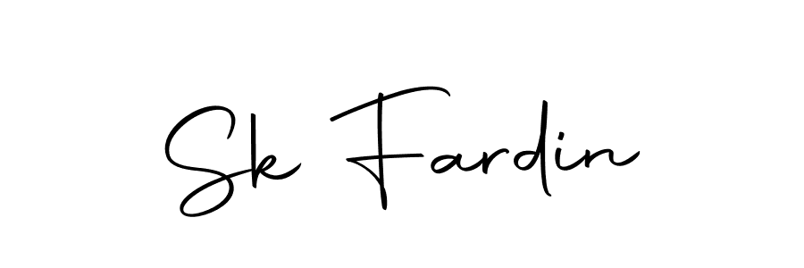 Use a signature maker to create a handwritten signature online. With this signature software, you can design (Autography-DOLnW) your own signature for name Sk Fardin. Sk Fardin signature style 10 images and pictures png