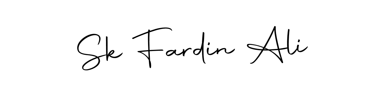 Similarly Autography-DOLnW is the best handwritten signature design. Signature creator online .You can use it as an online autograph creator for name Sk Fardin Ali. Sk Fardin Ali signature style 10 images and pictures png