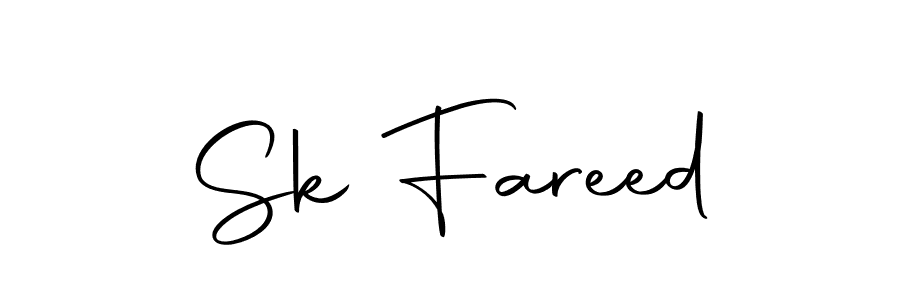 Use a signature maker to create a handwritten signature online. With this signature software, you can design (Autography-DOLnW) your own signature for name Sk Fareed. Sk Fareed signature style 10 images and pictures png