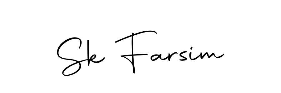 You should practise on your own different ways (Autography-DOLnW) to write your name (Sk Farsim) in signature. don't let someone else do it for you. Sk Farsim signature style 10 images and pictures png