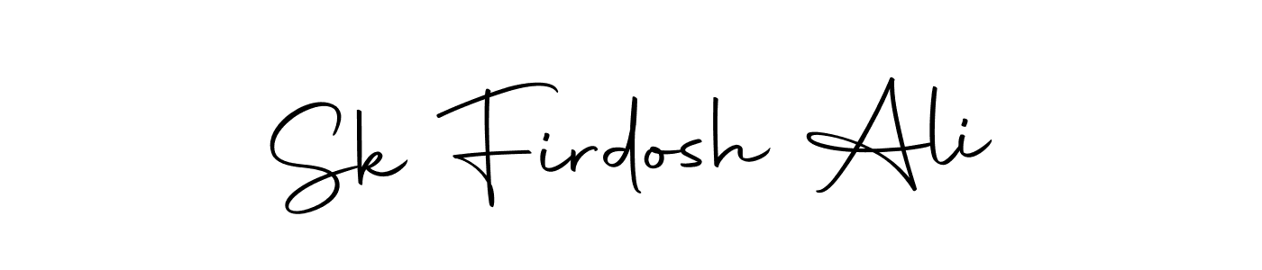 Autography-DOLnW is a professional signature style that is perfect for those who want to add a touch of class to their signature. It is also a great choice for those who want to make their signature more unique. Get Sk Firdosh Ali name to fancy signature for free. Sk Firdosh Ali signature style 10 images and pictures png