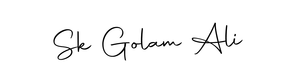 You should practise on your own different ways (Autography-DOLnW) to write your name (Sk Golam Ali) in signature. don't let someone else do it for you. Sk Golam Ali signature style 10 images and pictures png