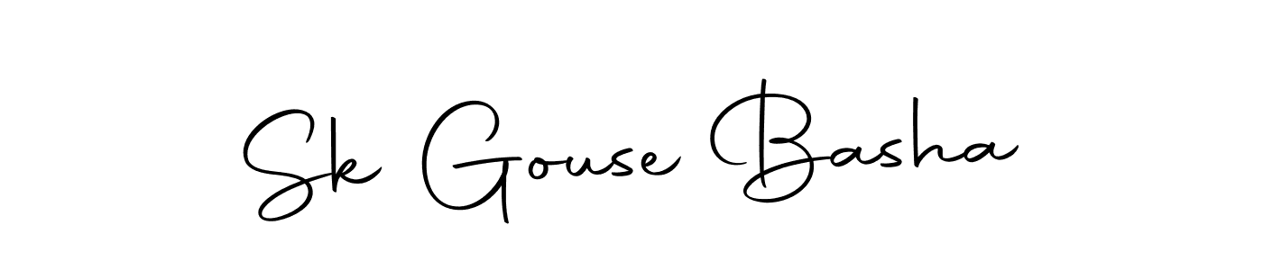 How to make Sk Gouse Basha name signature. Use Autography-DOLnW style for creating short signs online. This is the latest handwritten sign. Sk Gouse Basha signature style 10 images and pictures png