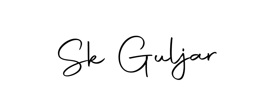 Create a beautiful signature design for name Sk Guljar. With this signature (Autography-DOLnW) fonts, you can make a handwritten signature for free. Sk Guljar signature style 10 images and pictures png