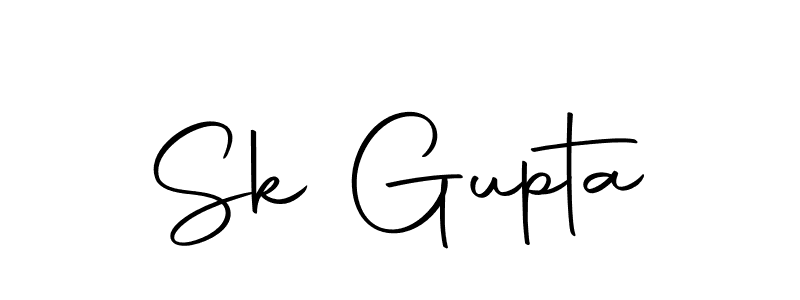 How to make Sk Gupta signature? Autography-DOLnW is a professional autograph style. Create handwritten signature for Sk Gupta name. Sk Gupta signature style 10 images and pictures png