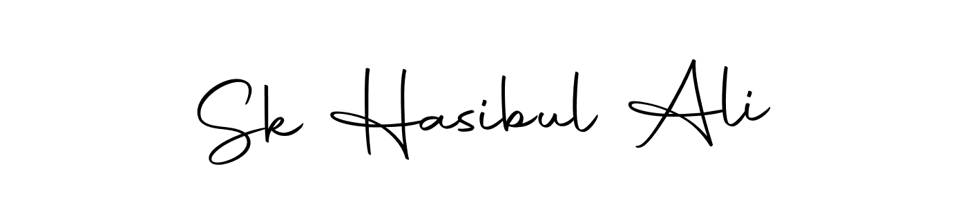 Design your own signature with our free online signature maker. With this signature software, you can create a handwritten (Autography-DOLnW) signature for name Sk Hasibul Ali. Sk Hasibul Ali signature style 10 images and pictures png