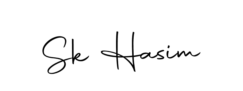 Use a signature maker to create a handwritten signature online. With this signature software, you can design (Autography-DOLnW) your own signature for name Sk Hasim. Sk Hasim signature style 10 images and pictures png