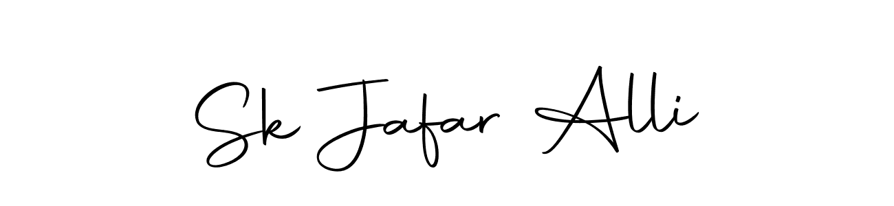 Make a beautiful signature design for name Sk Jafar Alli. With this signature (Autography-DOLnW) style, you can create a handwritten signature for free. Sk Jafar Alli signature style 10 images and pictures png