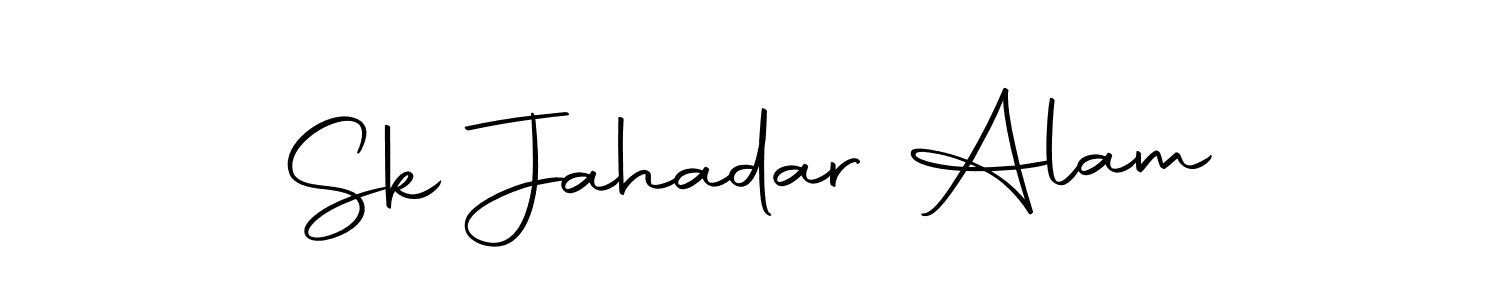 Design your own signature with our free online signature maker. With this signature software, you can create a handwritten (Autography-DOLnW) signature for name Sk Jahadar Alam. Sk Jahadar Alam signature style 10 images and pictures png