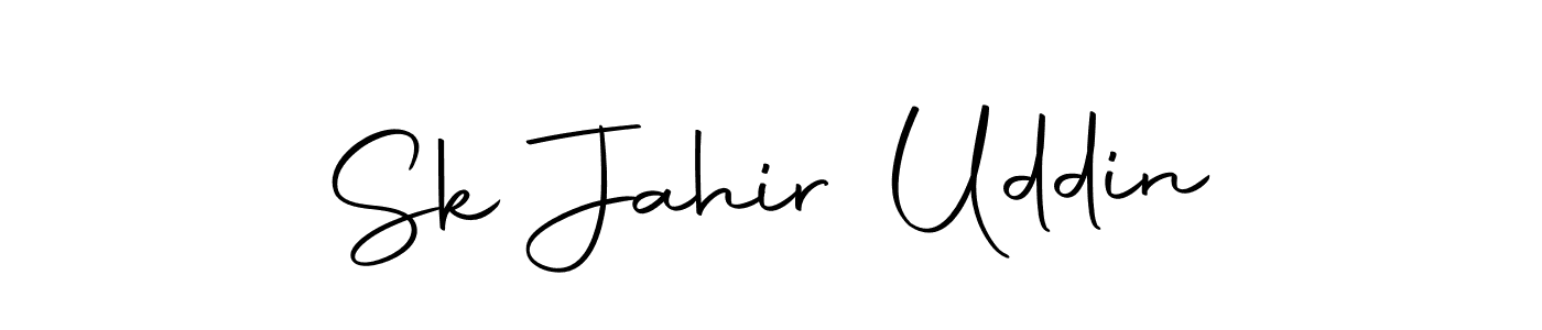 Make a short Sk Jahir Uddin signature style. Manage your documents anywhere anytime using Autography-DOLnW. Create and add eSignatures, submit forms, share and send files easily. Sk Jahir Uddin signature style 10 images and pictures png