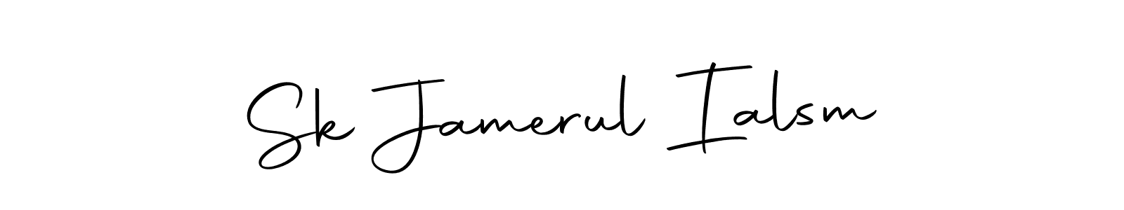 How to Draw Sk Jamerul Ialsm signature style? Autography-DOLnW is a latest design signature styles for name Sk Jamerul Ialsm. Sk Jamerul Ialsm signature style 10 images and pictures png