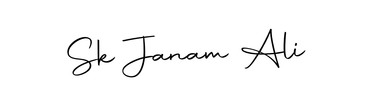 Make a short Sk Janam Ali signature style. Manage your documents anywhere anytime using Autography-DOLnW. Create and add eSignatures, submit forms, share and send files easily. Sk Janam Ali signature style 10 images and pictures png