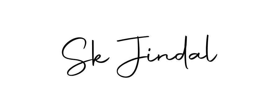 Design your own signature with our free online signature maker. With this signature software, you can create a handwritten (Autography-DOLnW) signature for name Sk Jindal. Sk Jindal signature style 10 images and pictures png