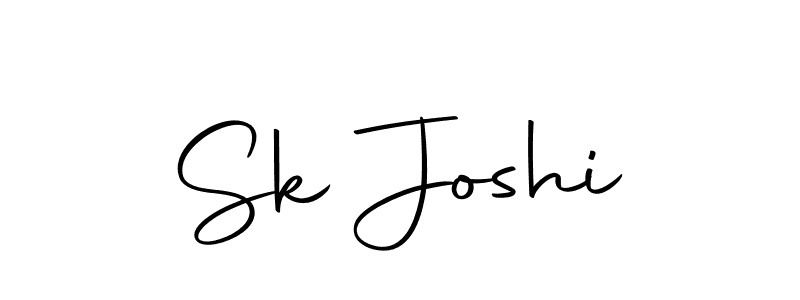 Use a signature maker to create a handwritten signature online. With this signature software, you can design (Autography-DOLnW) your own signature for name Sk Joshi. Sk Joshi signature style 10 images and pictures png