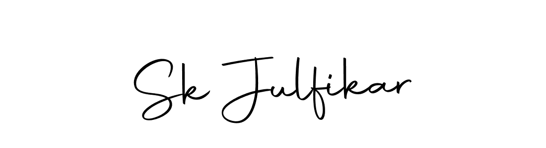 The best way (Autography-DOLnW) to make a short signature is to pick only two or three words in your name. The name Sk Julfikar include a total of six letters. For converting this name. Sk Julfikar signature style 10 images and pictures png