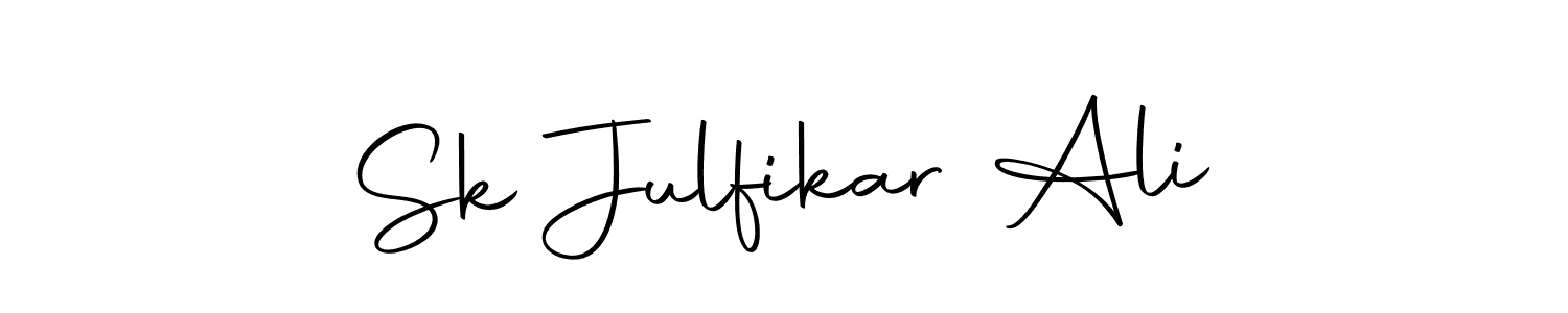 Use a signature maker to create a handwritten signature online. With this signature software, you can design (Autography-DOLnW) your own signature for name Sk Julfikar Ali. Sk Julfikar Ali signature style 10 images and pictures png