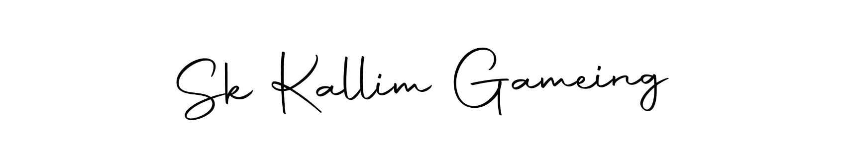 Make a beautiful signature design for name Sk Kallim Gameing. Use this online signature maker to create a handwritten signature for free. Sk Kallim Gameing signature style 10 images and pictures png