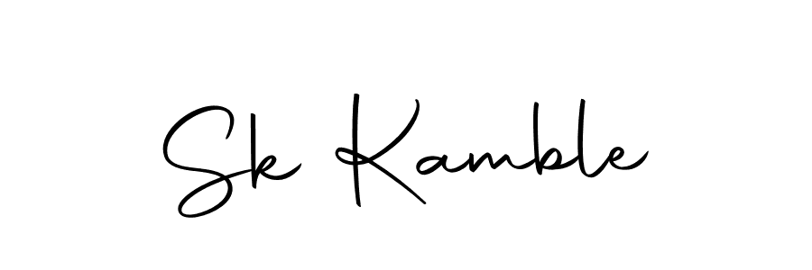 How to make Sk Kamble signature? Autography-DOLnW is a professional autograph style. Create handwritten signature for Sk Kamble name. Sk Kamble signature style 10 images and pictures png