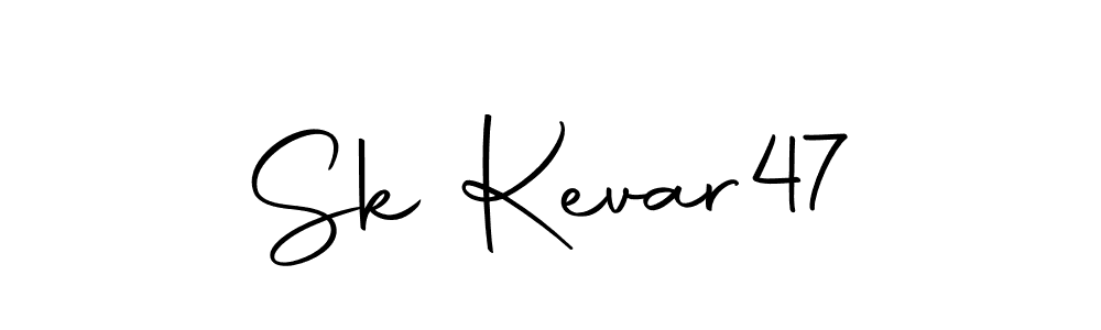 It looks lik you need a new signature style for name Sk Kevar47. Design unique handwritten (Autography-DOLnW) signature with our free signature maker in just a few clicks. Sk Kevar47 signature style 10 images and pictures png