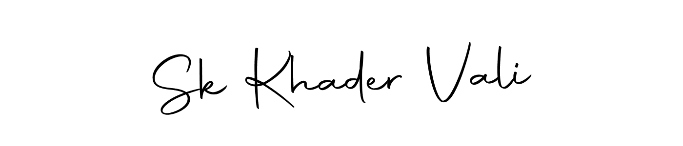 Make a beautiful signature design for name Sk Khader Vali. With this signature (Autography-DOLnW) style, you can create a handwritten signature for free. Sk Khader Vali signature style 10 images and pictures png